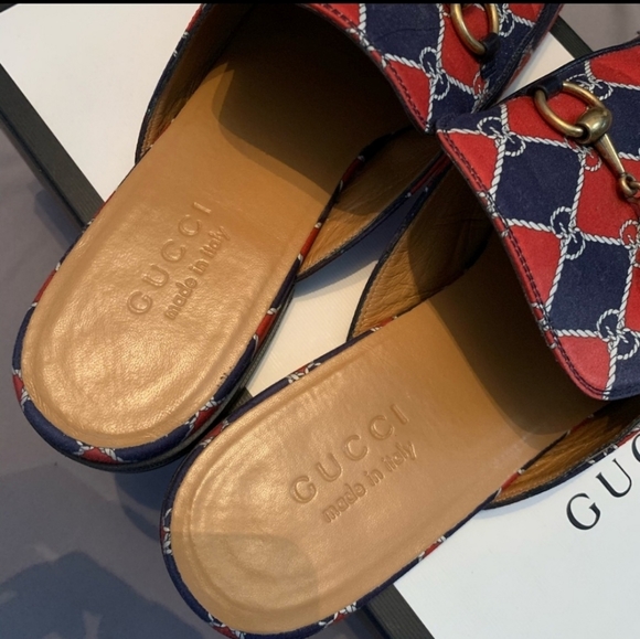 Gucci Princetown Slides Mules US 10 - Picture 3 of 5